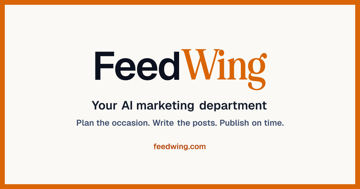 FeedWing screenshot